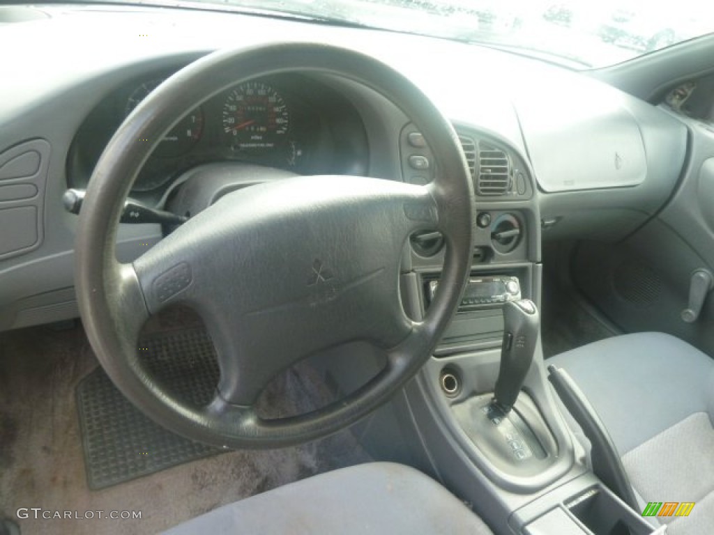 1995 Eclipse RS Coupe - Saronno Red / Dark Gray photo #10