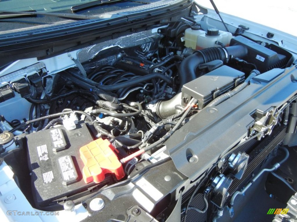 2013 Ford F150 STX Regular Cab 4x4 5.0 Liter Flex-Fuel DOHC 32-Valve Ti-VCT V8 Engine Photo #73351718