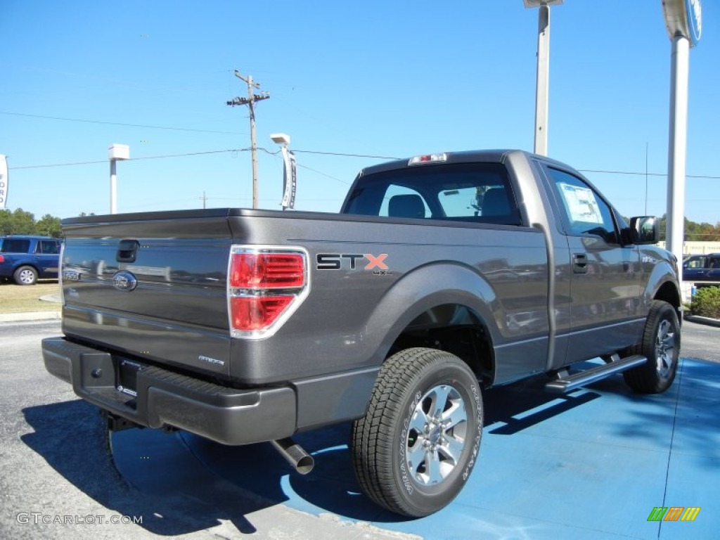 Sterling Gray Metallic 2013 Ford F150 STX Regular Cab 4x4 Exterior Photo #73351832