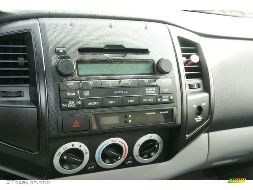 2011 Tacoma Access Cab - Super White / Graphite Gray photo #6