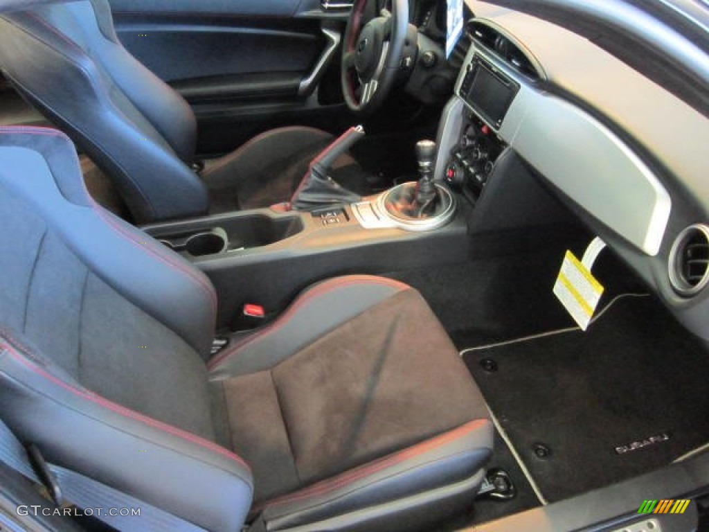 Black Leather/Alcantara Interior 2013 Subaru BRZ Limited Photo #73352840
