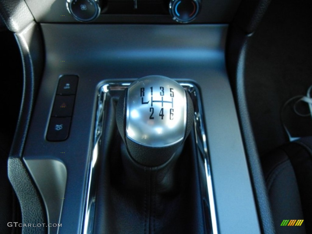 2013 Mustang V6 Coupe - Grabber Blue / Charcoal Black photo #10