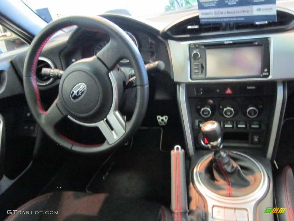 2013 Subaru BRZ Limited Black Leather/Alcantara Dashboard Photo #73352891