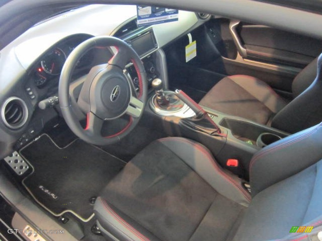 Black Leather/Alcantara Interior 2013 Subaru BRZ Limited Photo #73352924