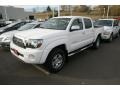 2010 Super White Toyota Tacoma V6 SR5 TRD Double Cab 4x4  photo #4