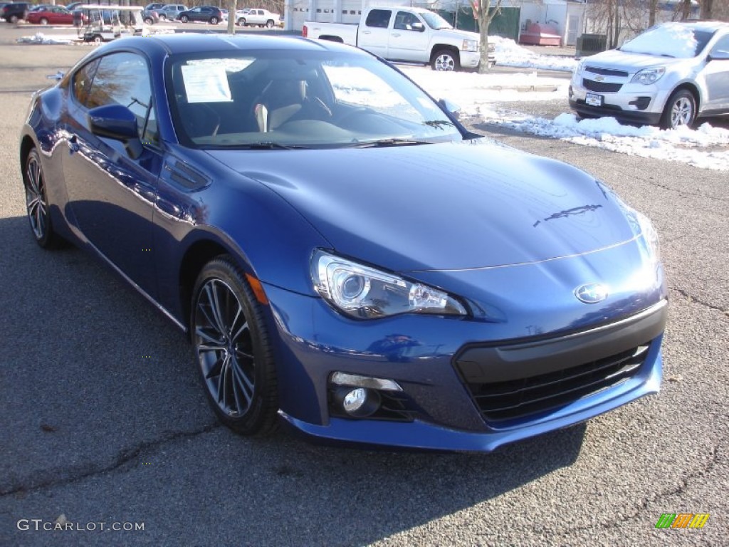 2013 BRZ Limited - Galaxy Blue Silica / Black Leather/Alcantara photo #3