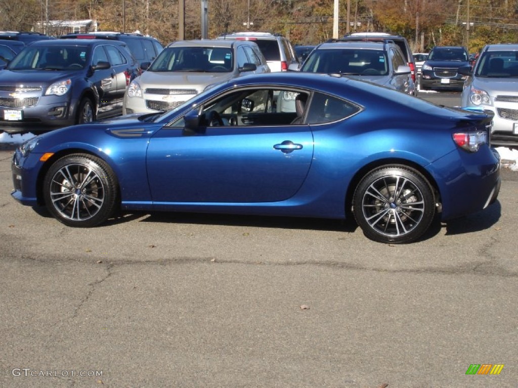 2013 BRZ Limited - Galaxy Blue Silica / Black Leather/Alcantara photo #10