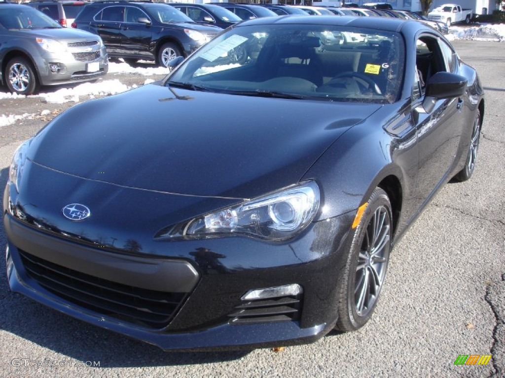 2013 BRZ Premium - Crystal Black Silica / Black Cloth photo #1