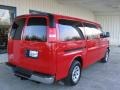 2013 Victory Red Chevrolet Express LT 1500 AWD Passenger Van  photo #3