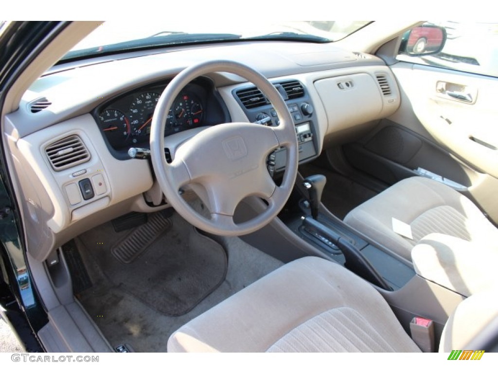 1998 Accord LX Sedan - Dark Emerald Pearl / Ivory photo #10