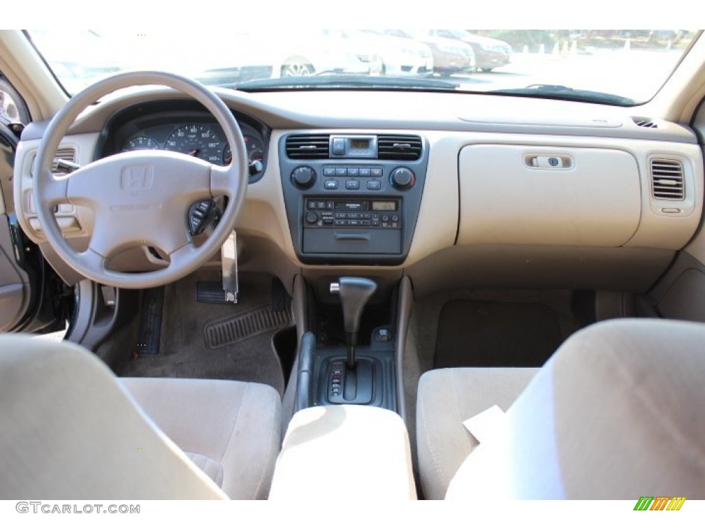 1998 Accord LX Sedan - Dark Emerald Pearl / Ivory photo #12