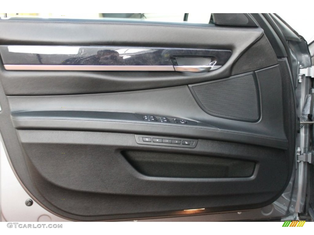 2009 7 Series 750i Sedan - Space Grey Metallic / Black Nappa Leather photo #27