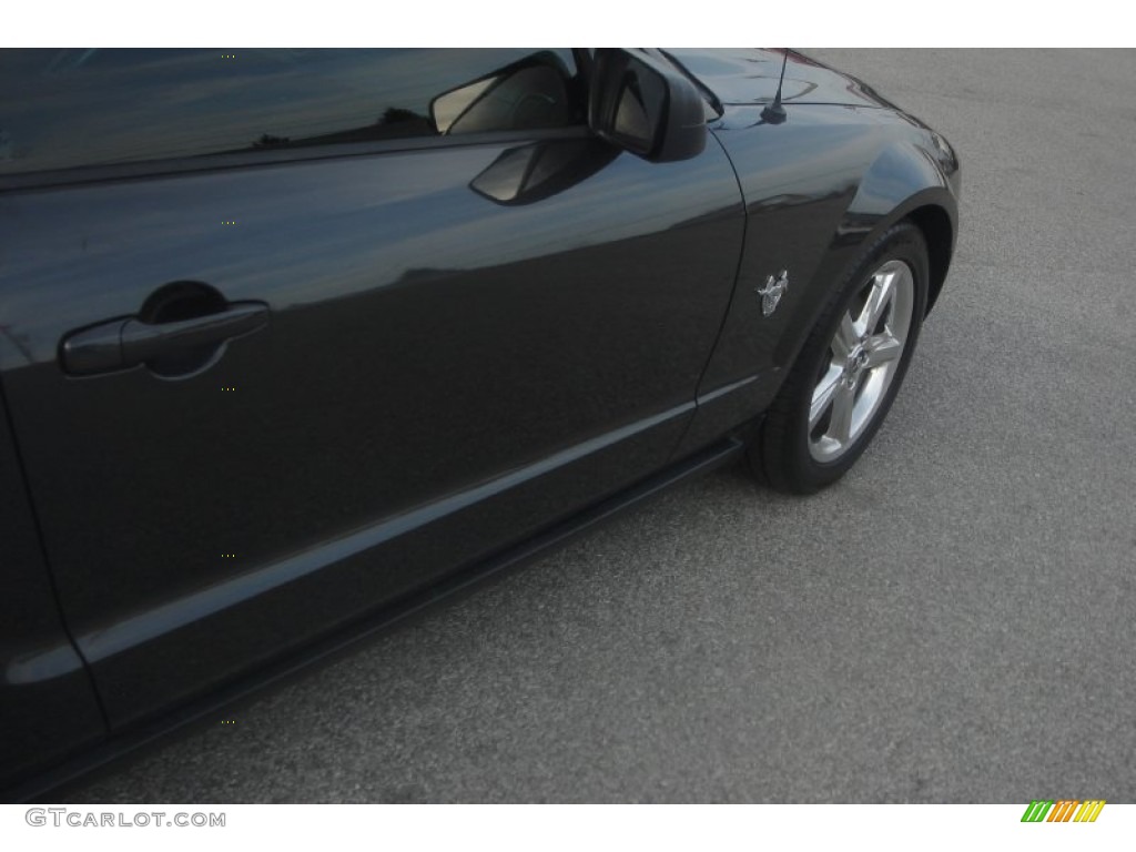 2009 Mustang V6 Premium Coupe - Alloy Metallic / Dark Charcoal photo #42