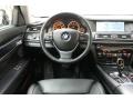 Black Nappa Leather Dashboard Photo for 2009 BMW 7 Series #73355875