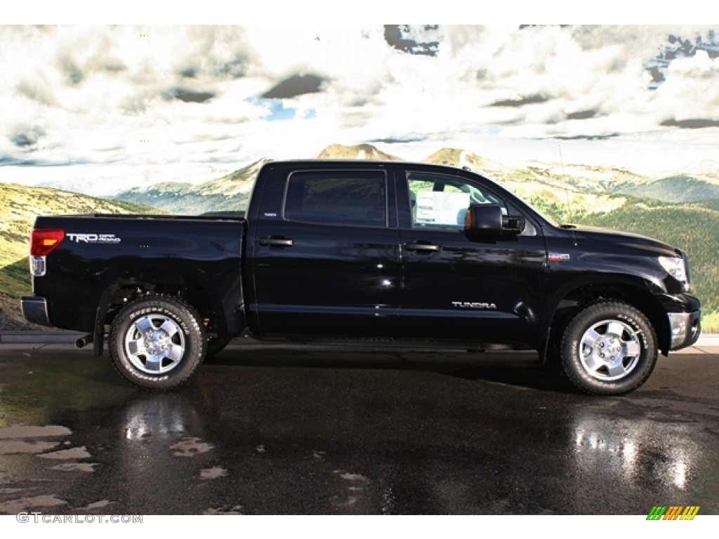 2013 Tundra TRD CrewMax 4x4 - Black / Graphite photo #2