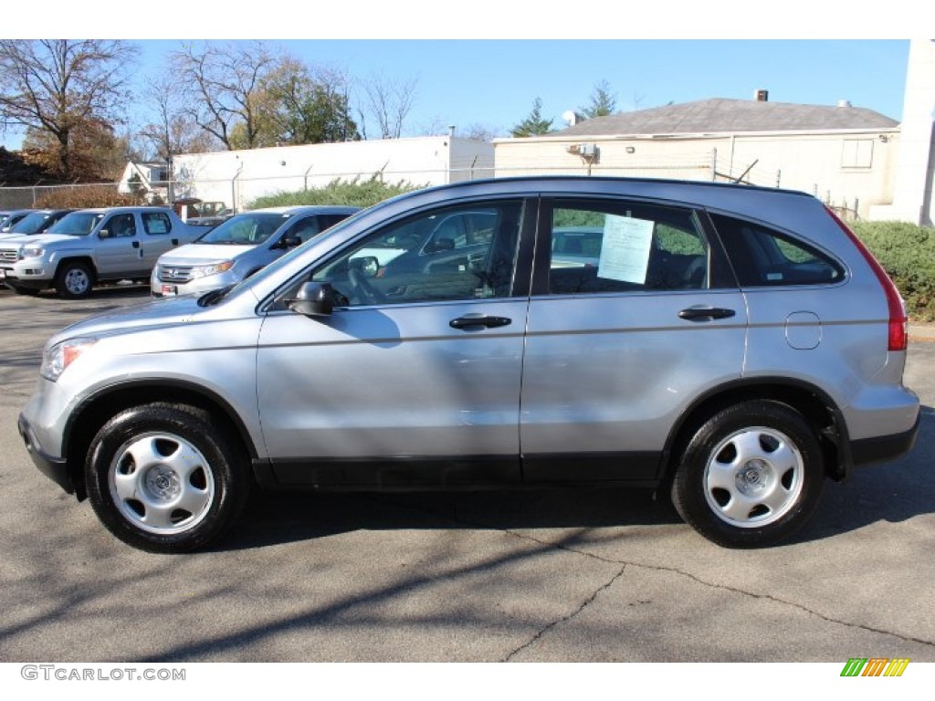 2007 CR-V LX 4WD - Whistler Silver Metallic / Gray photo #8