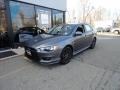 2010 Graphite Gray Pearl Mitsubishi Lancer Sportback GTS  photo #2