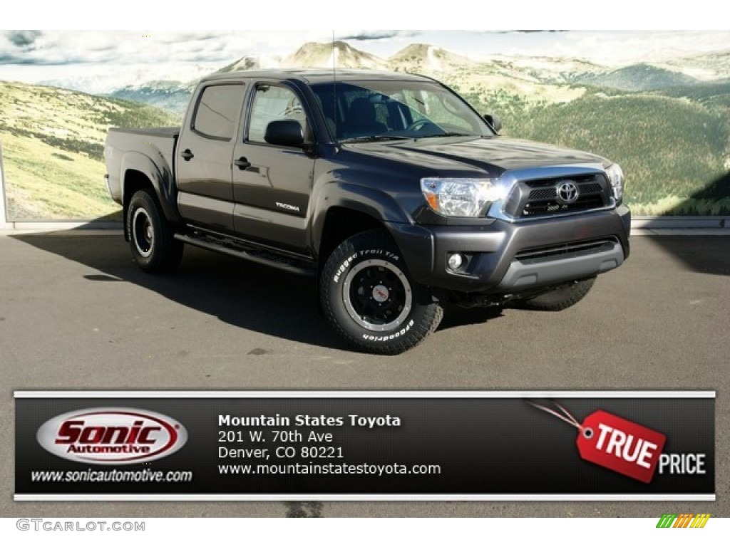 2013 Tacoma TX Pro Double Cab 4x4 - Magnetic Gray Metallic / Graphite photo #1