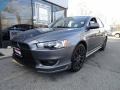 2010 Graphite Gray Pearl Mitsubishi Lancer Sportback GTS  photo #22