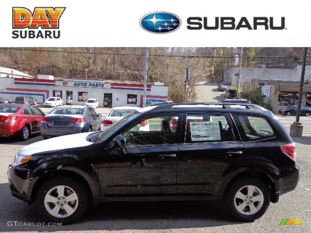 Obsidian Black Pearl Subaru Forester