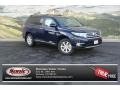 2013 Nautical Blue Metallic Toyota Highlander SE 4WD  photo #1