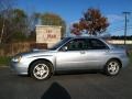 Platinum Silver Metallic 2004 Subaru Impreza WRX Sedan