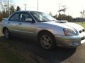 Platinum Silver Metallic - Impreza WRX Sedan Photo No. 4