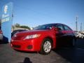 Barcelona Red Metallic - Camry LE Photo No. 4