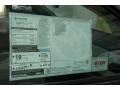 2013 Toyota Sienna LE AWD Window Sticker