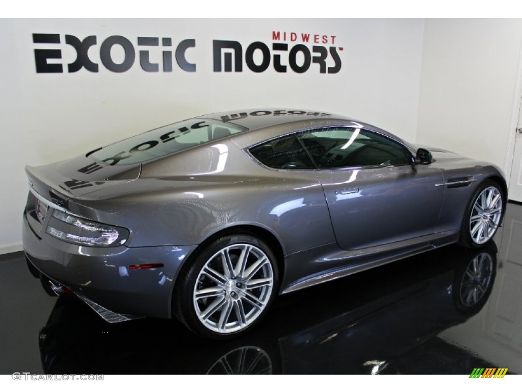2009 DBS Coupe - Casino Royale (Gray) / Obsidian Black photo #10
