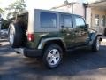 2008 Jeep Green Metallic Jeep Wrangler Unlimited Sahara 4x4  photo #5