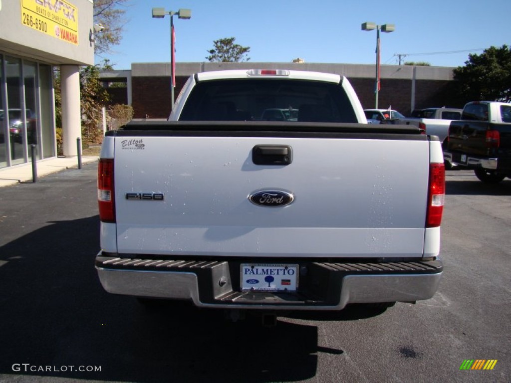 2006 F150 XLT SuperCab - Oxford White / Tan photo #7
