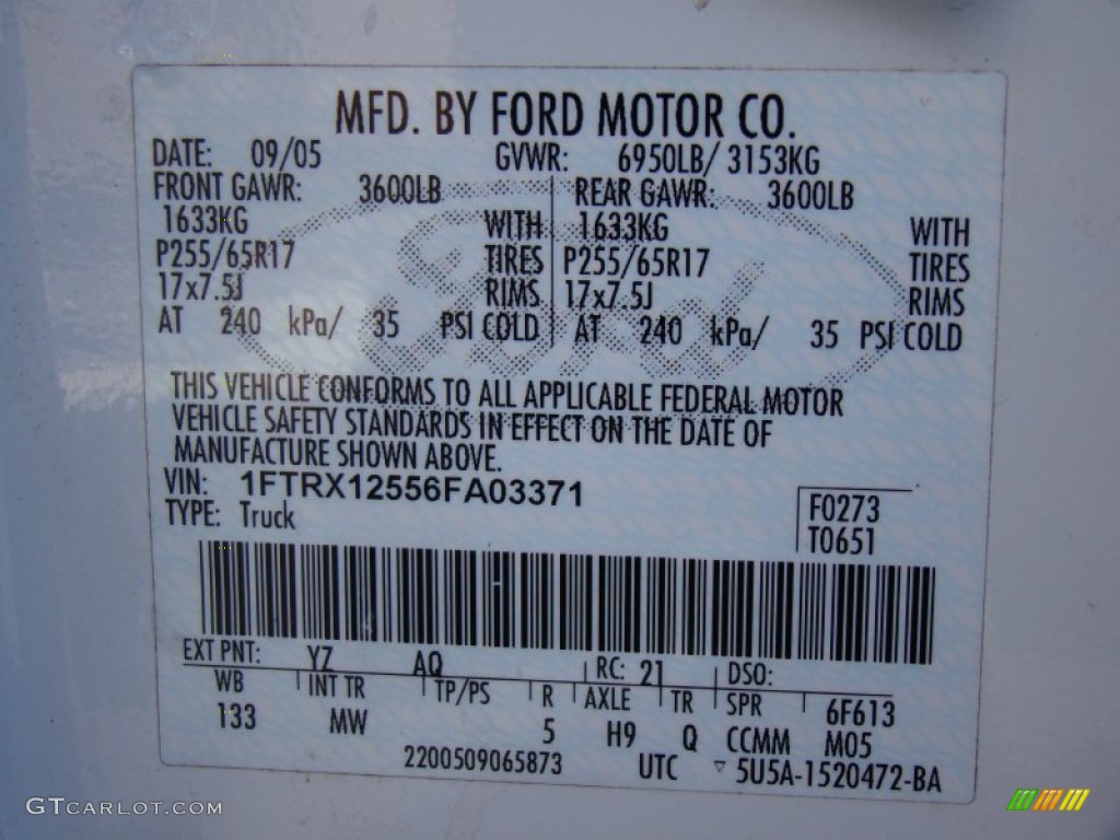 2006 F150 XLT SuperCab - Oxford White / Tan photo #21