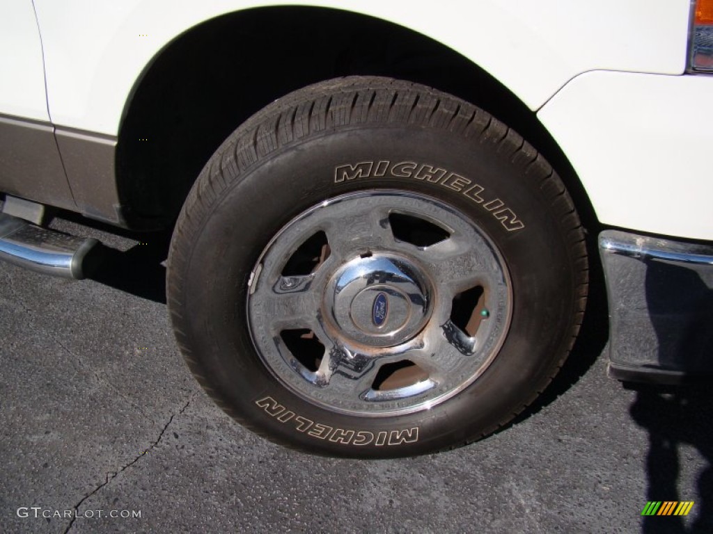 2006 F150 XLT SuperCab - Oxford White / Tan photo #23