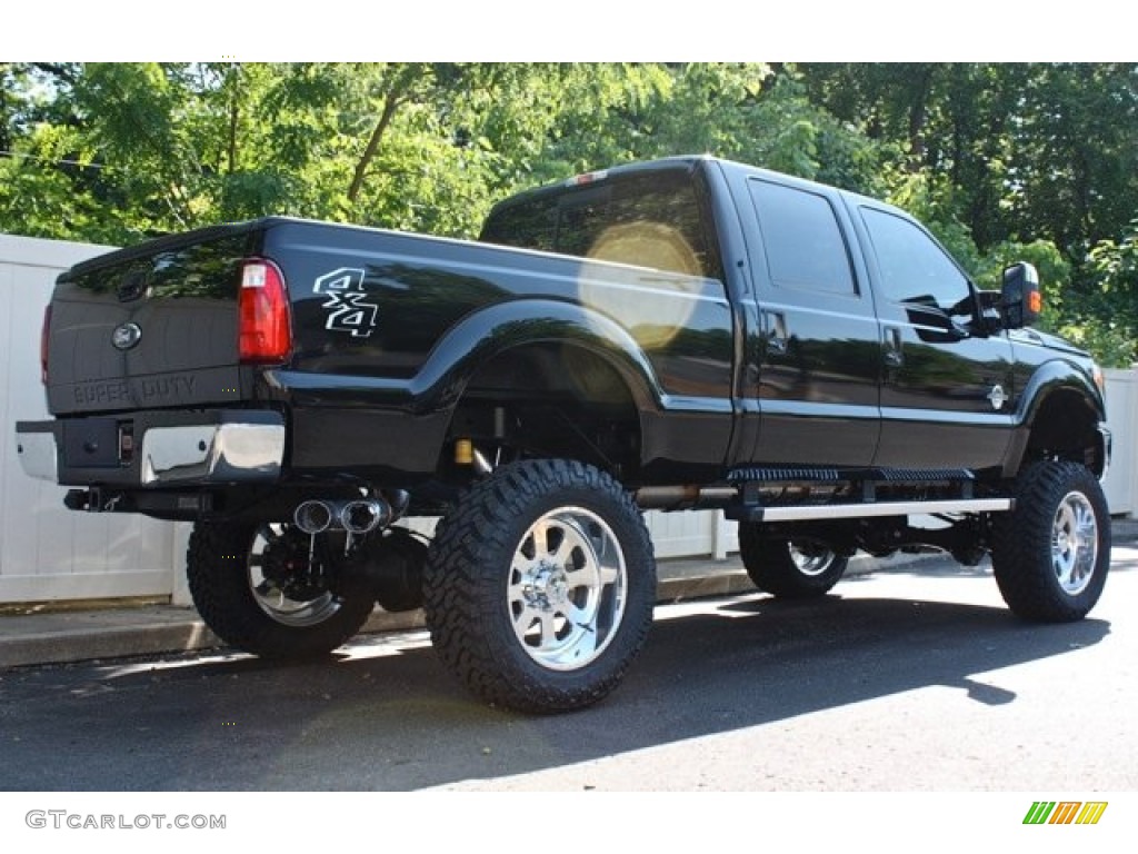 Tuxedo Black Metallic 2012 Ford F250 Super Duty Lariat Crew Cab 4x4 Exterior Photo #73361339