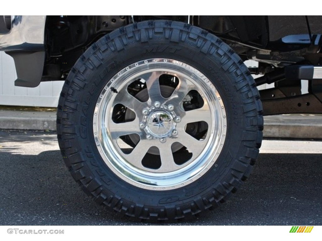 2012 Ford F250 Super Duty Lariat Crew Cab 4x4 Custom Wheels Photo #73361696