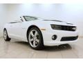 2012 Summit White Chevrolet Camaro SS/RS Convertible  photo #2