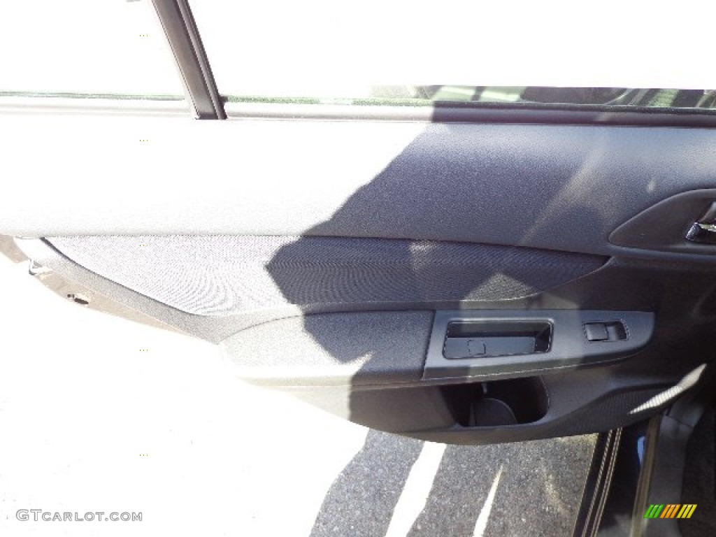 2013 Impreza 2.0i Premium 5 Door - Dark Gray Metallic / Black photo #13