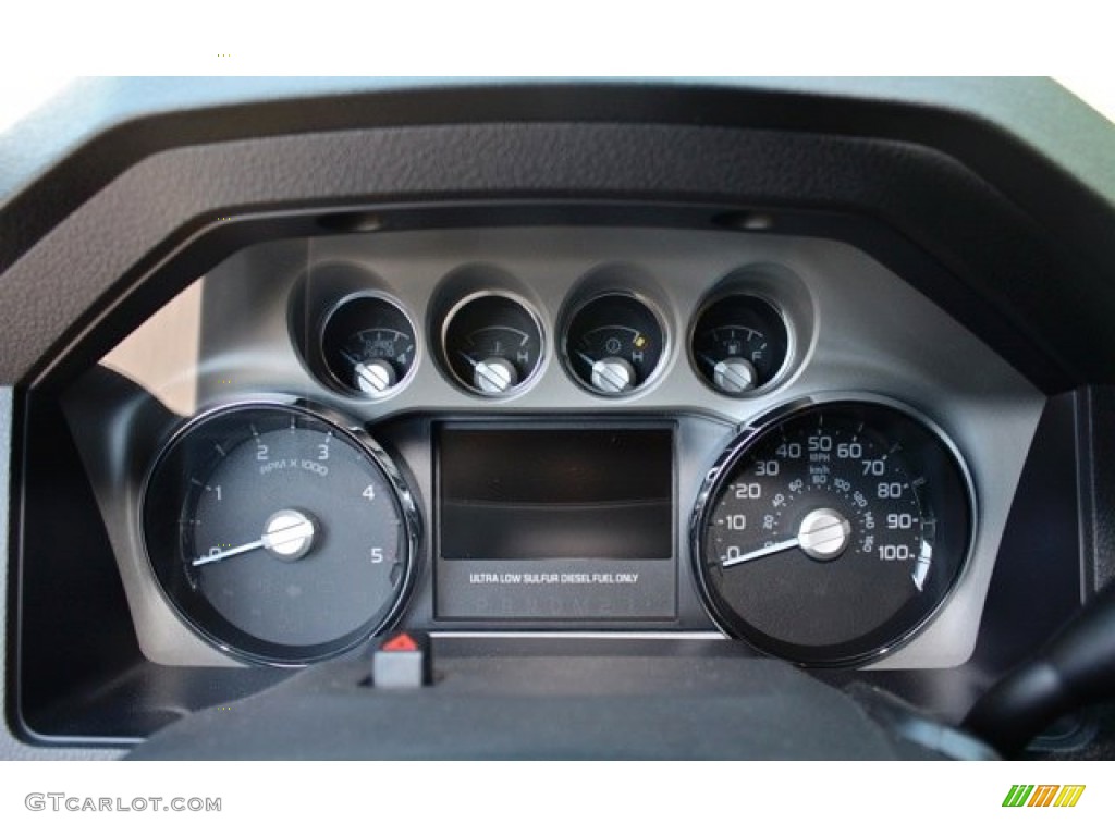 2012 Ford F250 Super Duty Lariat Crew Cab 4x4 Gauges Photo #73362065