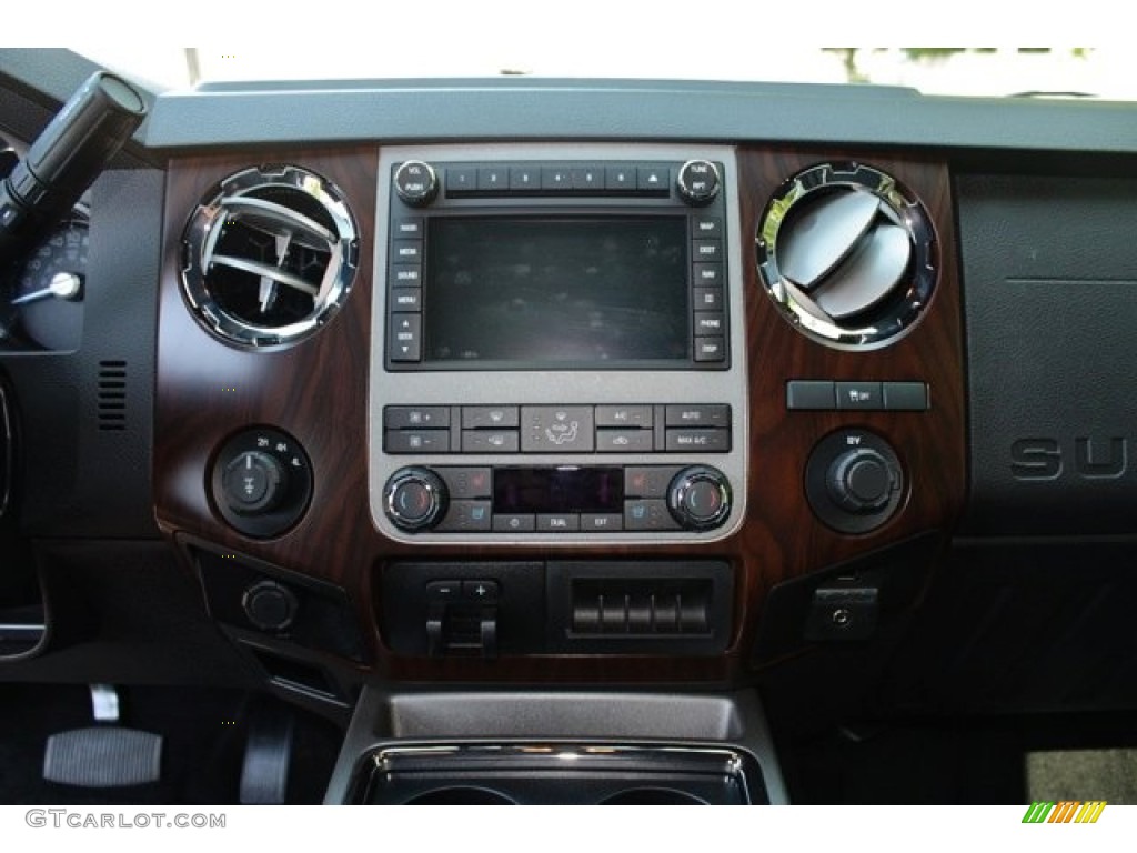 2012 Ford F250 Super Duty Lariat Crew Cab 4x4 Controls Photo #73362130