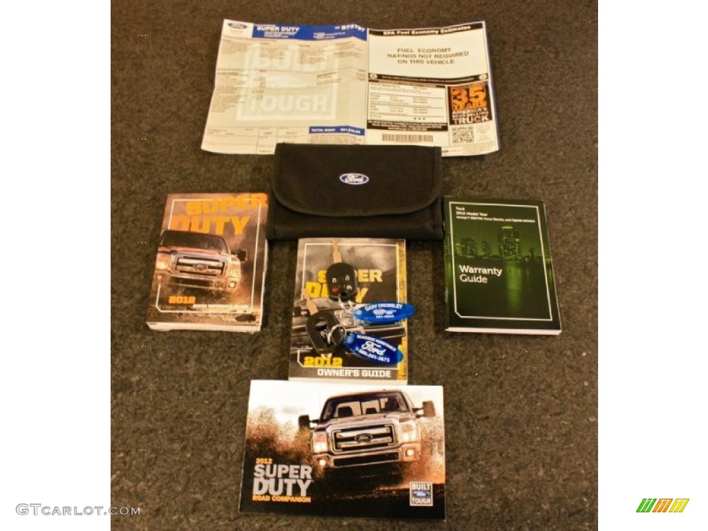 2012 Ford F250 Super Duty Lariat Crew Cab 4x4 Books/Manuals Photo #73362354