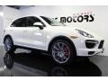 2011 Sand White Porsche Cayenne Turbo  photo #6