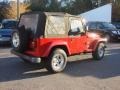 2005 Flame Red Jeep Wrangler X 4x4  photo #4
