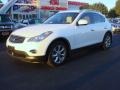 2008 Moonlight White Infiniti EX 35 Journey  photo #4