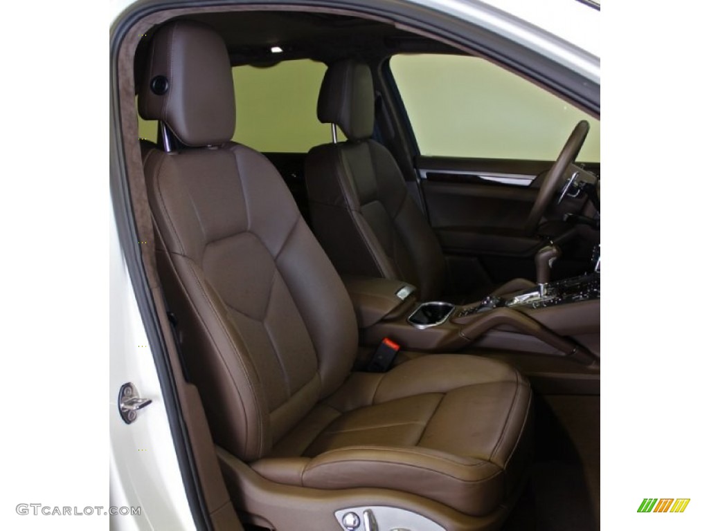 2011 Cayenne Turbo - Sand White / Umber Brown photo #26