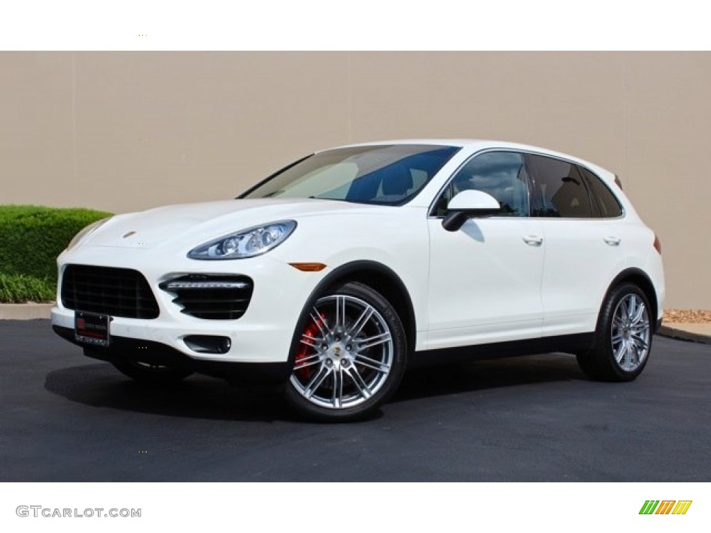 2011 Cayenne Turbo - Sand White / Umber Brown photo #43