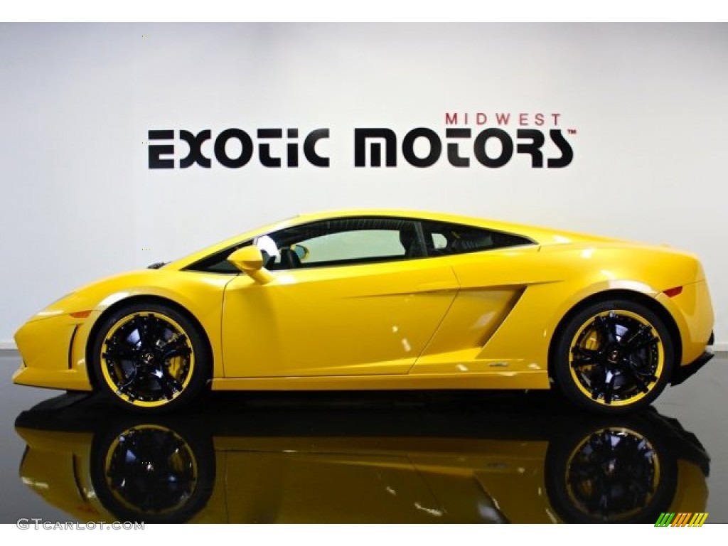 Giallo Midas (Yellow) Lamborghini Gallardo