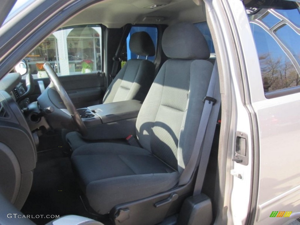 2009 Silverado 1500 LT Extended Cab 4x4 - Silver Birch Metallic / Ebony photo #12