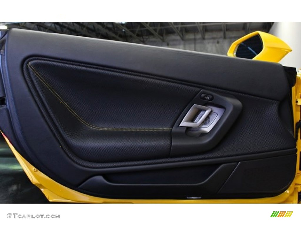 2011 Gallardo LP 560-4 - Giallo Midas (Yellow) / Nero Perseus photo #21