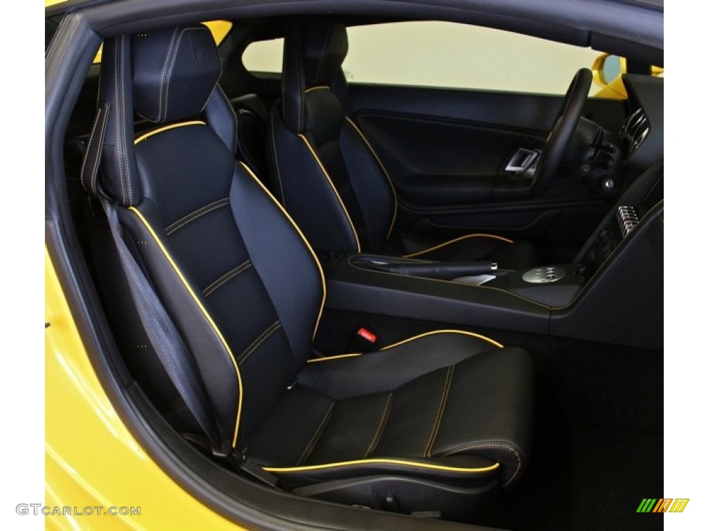 Nero Perseus Interior 2011 Lamborghini Gallardo LP 560-4 Photo #73363841